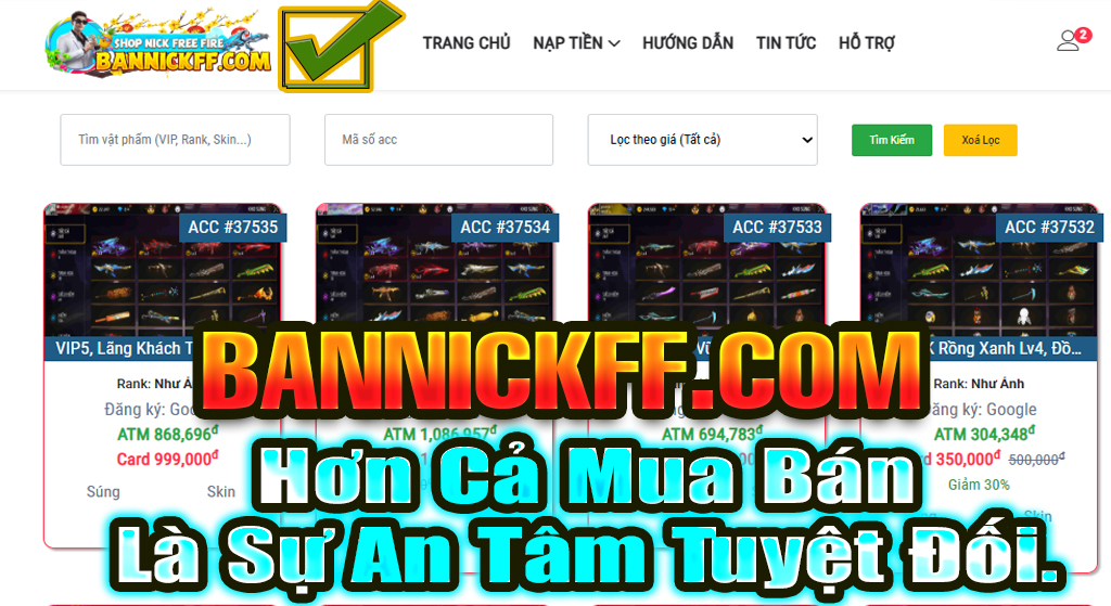 Hệ sinh th&aacute;i dịch vụ đa dạng: Acc "Học Sinh" từ 50k đến si&ecirc;u phẩm full 7