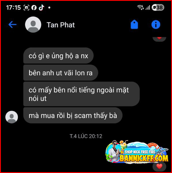 kh&aacute;ch h&agrave;ng n&oacute;i g&igrave; về bannickff