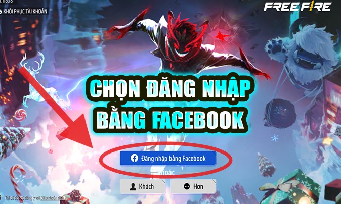 Bước 4: Kết nối v&agrave;o game Free Fire