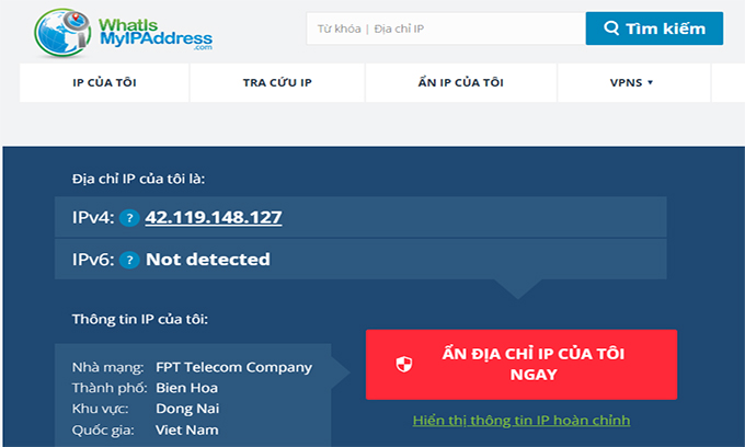 Bước 2: Chuẩn bị địa chỉ IP sạch trước khi đăng nhập