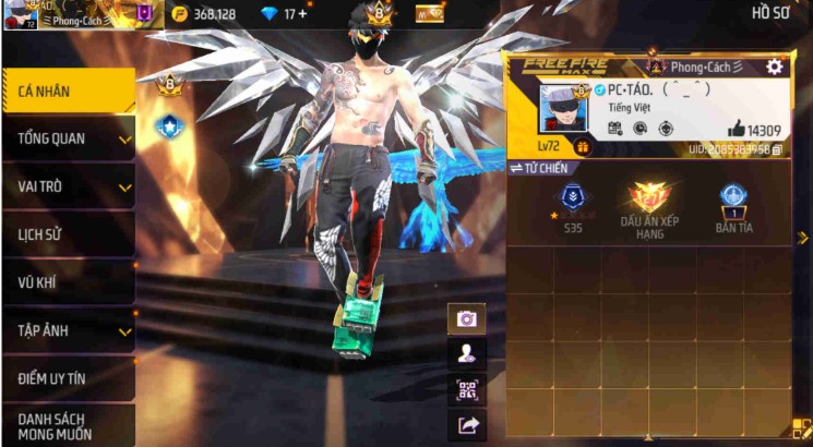 c&aacute;ch kiểm tra id nick free fire