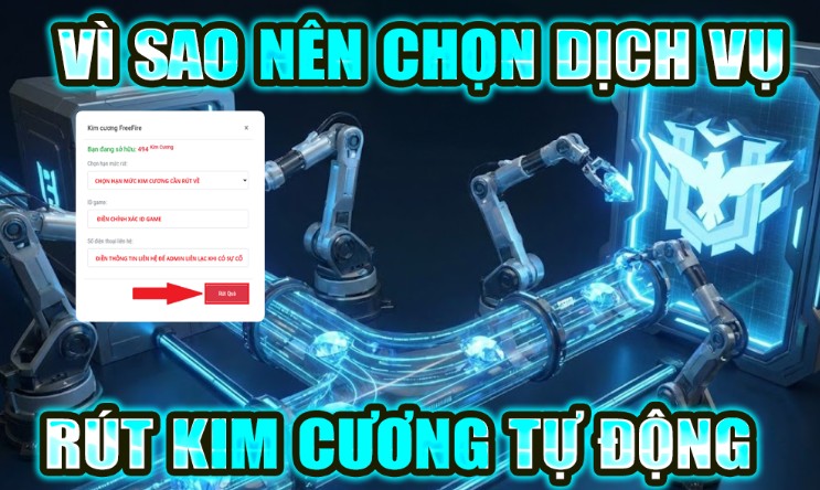 Tại sao n&ecirc;n chọn dịch vụ r&uacute;t kim cương tự động