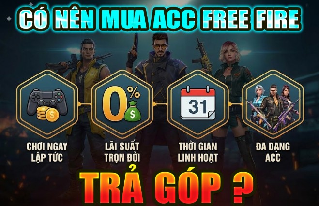 Tại sao n&ecirc;n chọn mua Acc Free Fire trả g&oacute;p tại Bannickff.com?