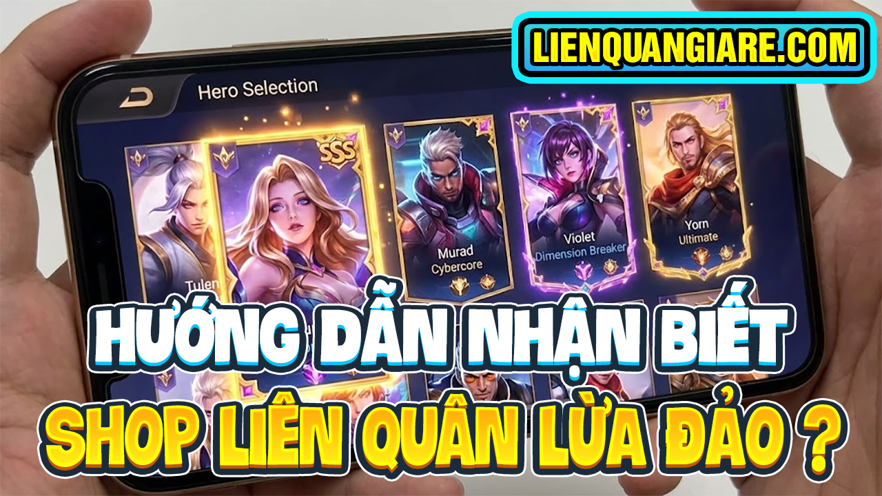 Hướng Dẫn Kiểm Tra Acc Liên Quân : 5 Cách Nhận Biết Shop Lừa Đảo