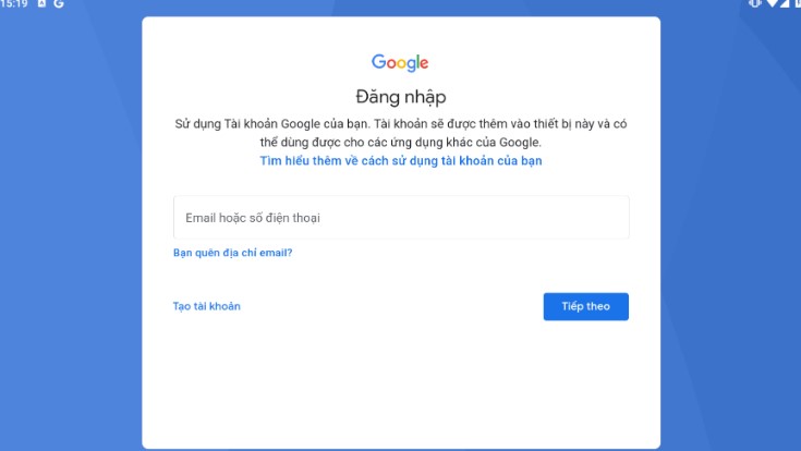 Bước 2: Điền t&agrave;i khoản, mật khẩu do shop đ&atilde; cung cấp 