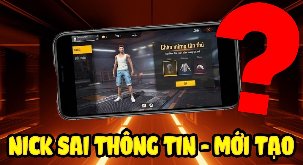 b&aacute;n acc sai th&ocirc;ng tin - acc mới tạo