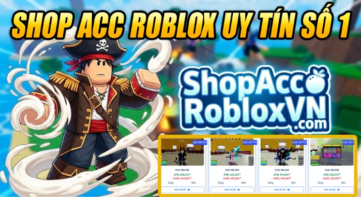 Shopaccrobloxvn.com là nền tảng mua bán nick blox fruits tự động