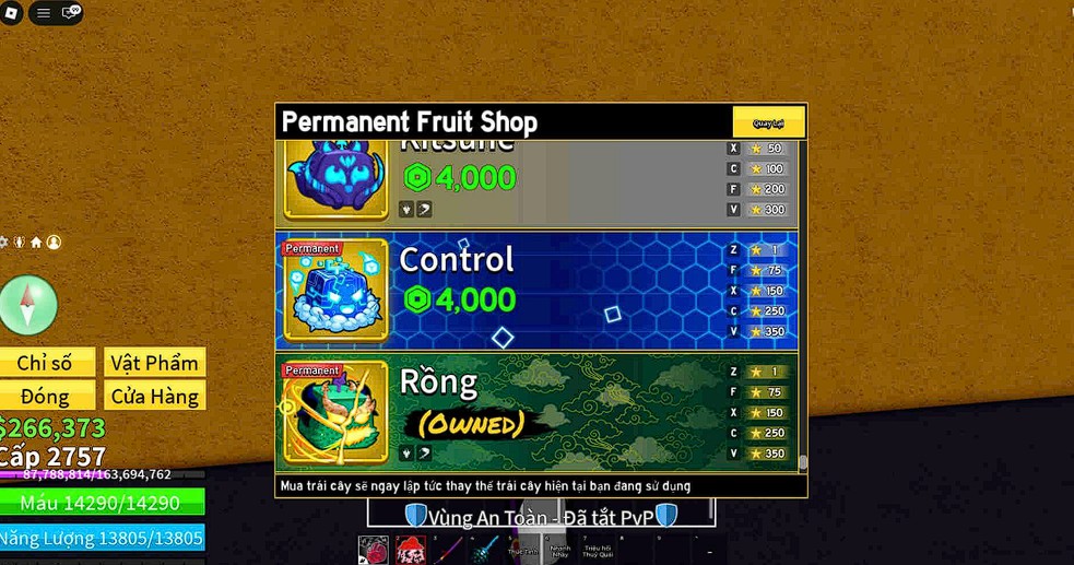 Vì sao nick có trái ác quỷ được định giá cao ?