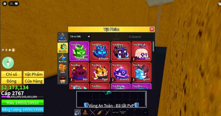 Kh&aacute;m ph&aacute; kho Acc Blox Fruit "khủng" nhất m&ugrave;a n&agrave;y 